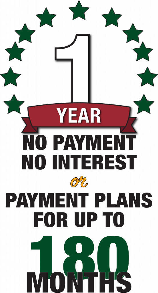1 year no payment no interest