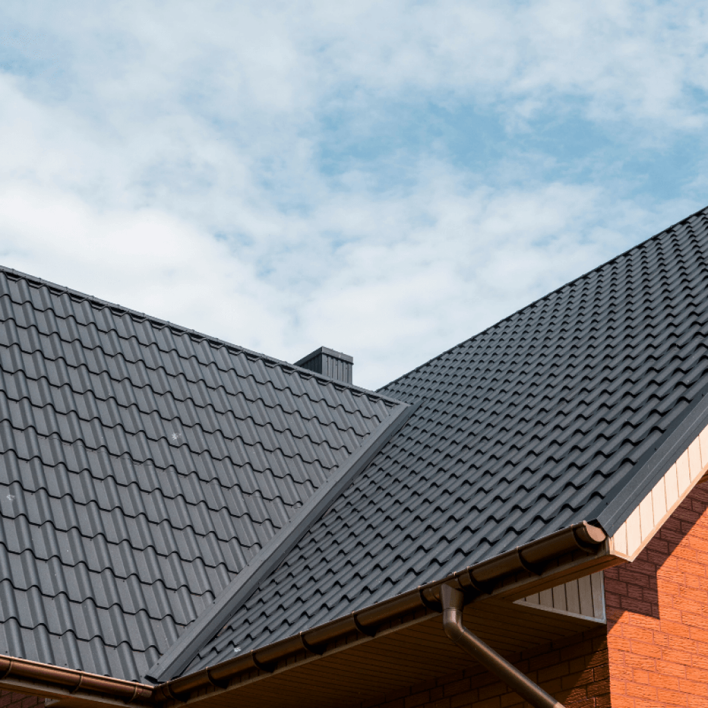 black roof